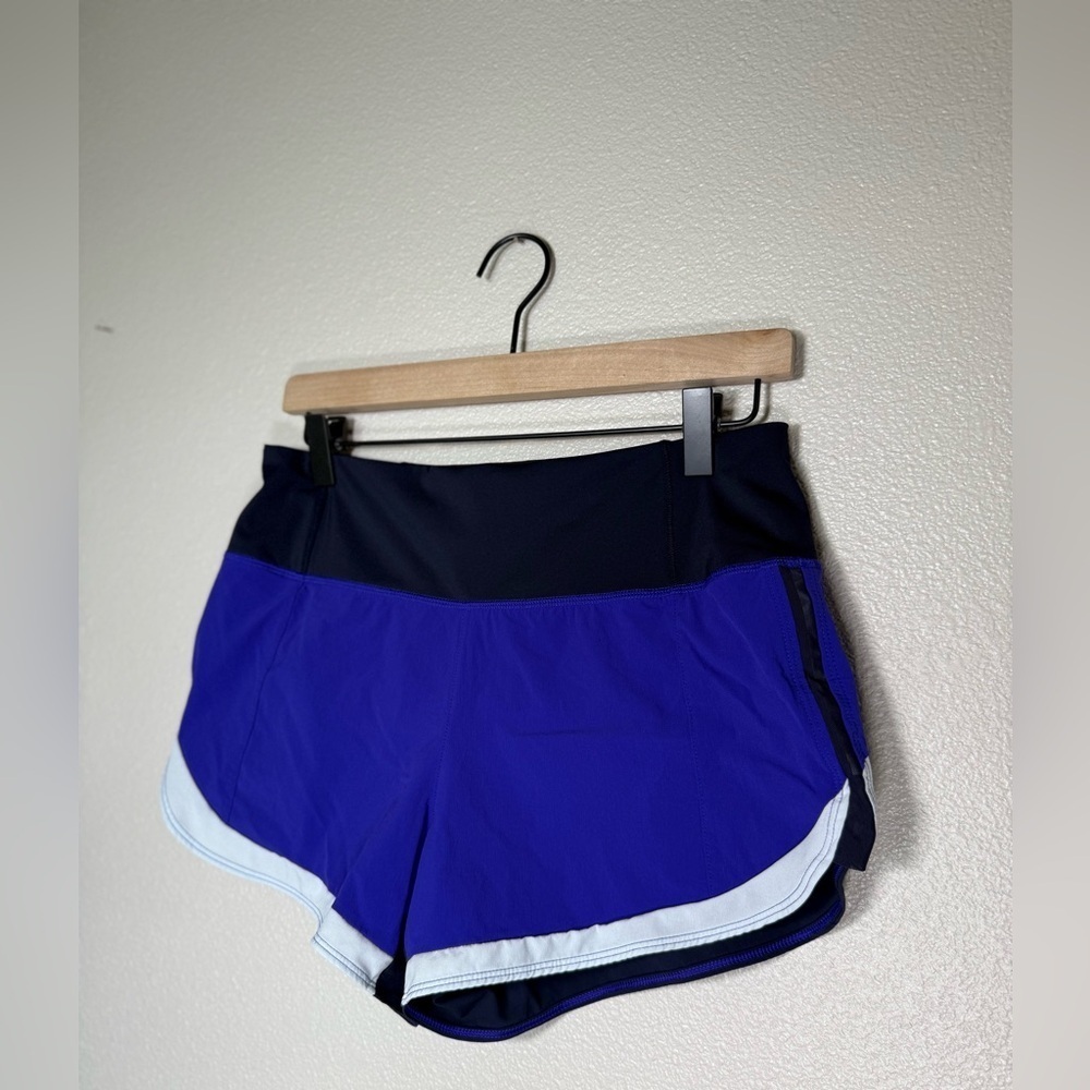 Athleta Running Free Colorblock 3.5" Shorts Small M17 - Picture 7 of 9